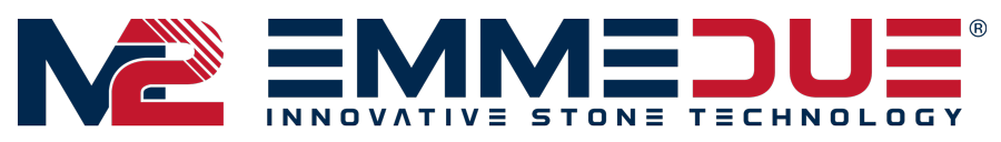 Logo di M2 Emmedue - Macchine e tecnologie per la lavorazione del marmo e della pietra.